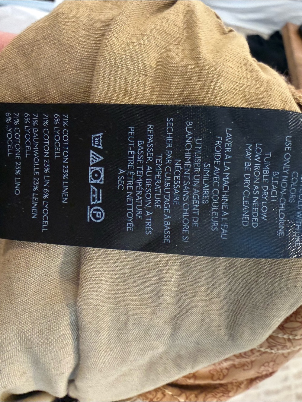 Maeve Cotton Linen Balloon Trousers - Picture 5 of 5